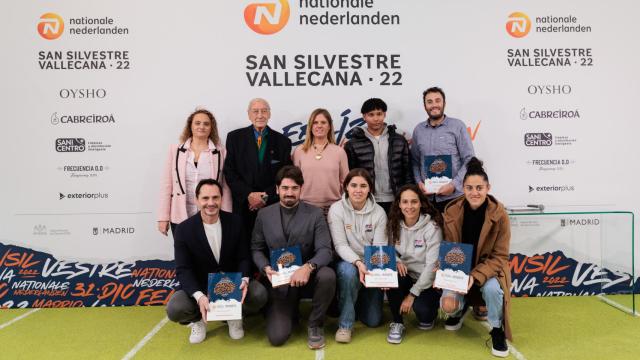 Galardonados de los Premios Silvestre del Año por la Nationale-Nederlanden San Silvestre Vallecana en este 2022