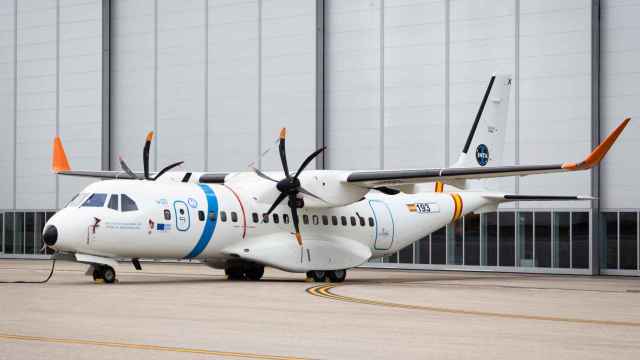 El C295 que Airbus ha vendido a INTA para sus misiones científicas.