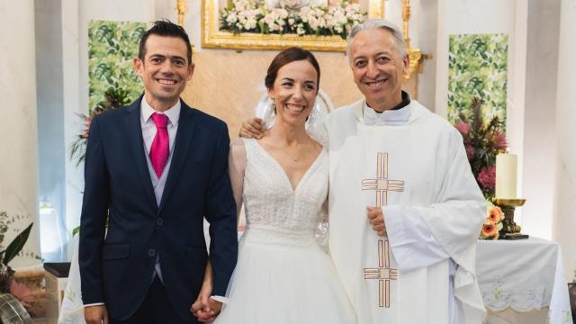 Boda de una pareja que se conoció gracias a Fernando.