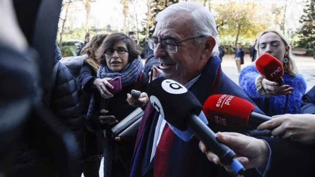 José María Cataluña, extesorero del PSOE valenciano, accede a los juzgados para declarar.