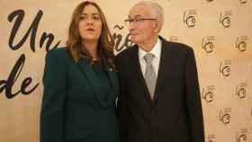 La delegada del Gobierno, Virginia Barcones, y el presidente de Cobadú, Florentino Mangas, este miércoles en Zamora.