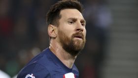 Leo Messi, en un partido del PSG de la temporada 2022/2023