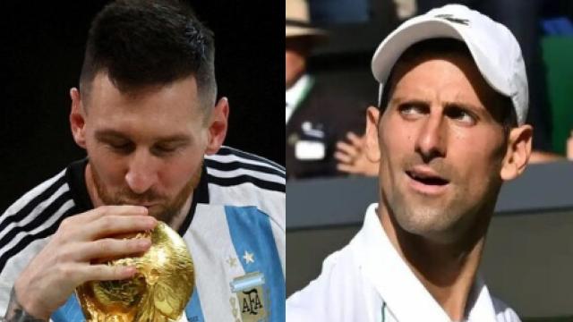 Djokovic y Leo Messi.