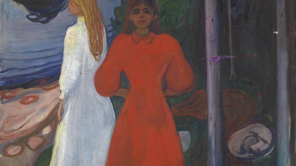 'Vermelho e Branco', 1899-1900.  Foto: © Munch Museum