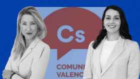 María Muñoz e Inés Arrimadas, líderes de Cs en la Comunidad Valenciana y España.