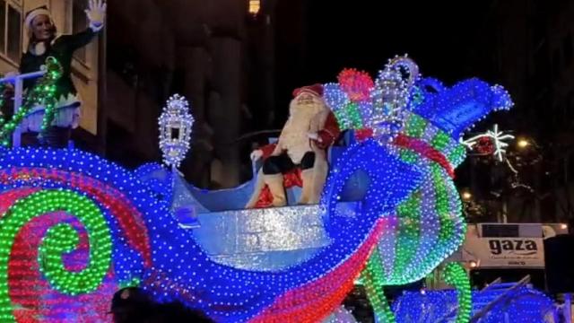 La Cabalgaza de Papá Noel en Zamora