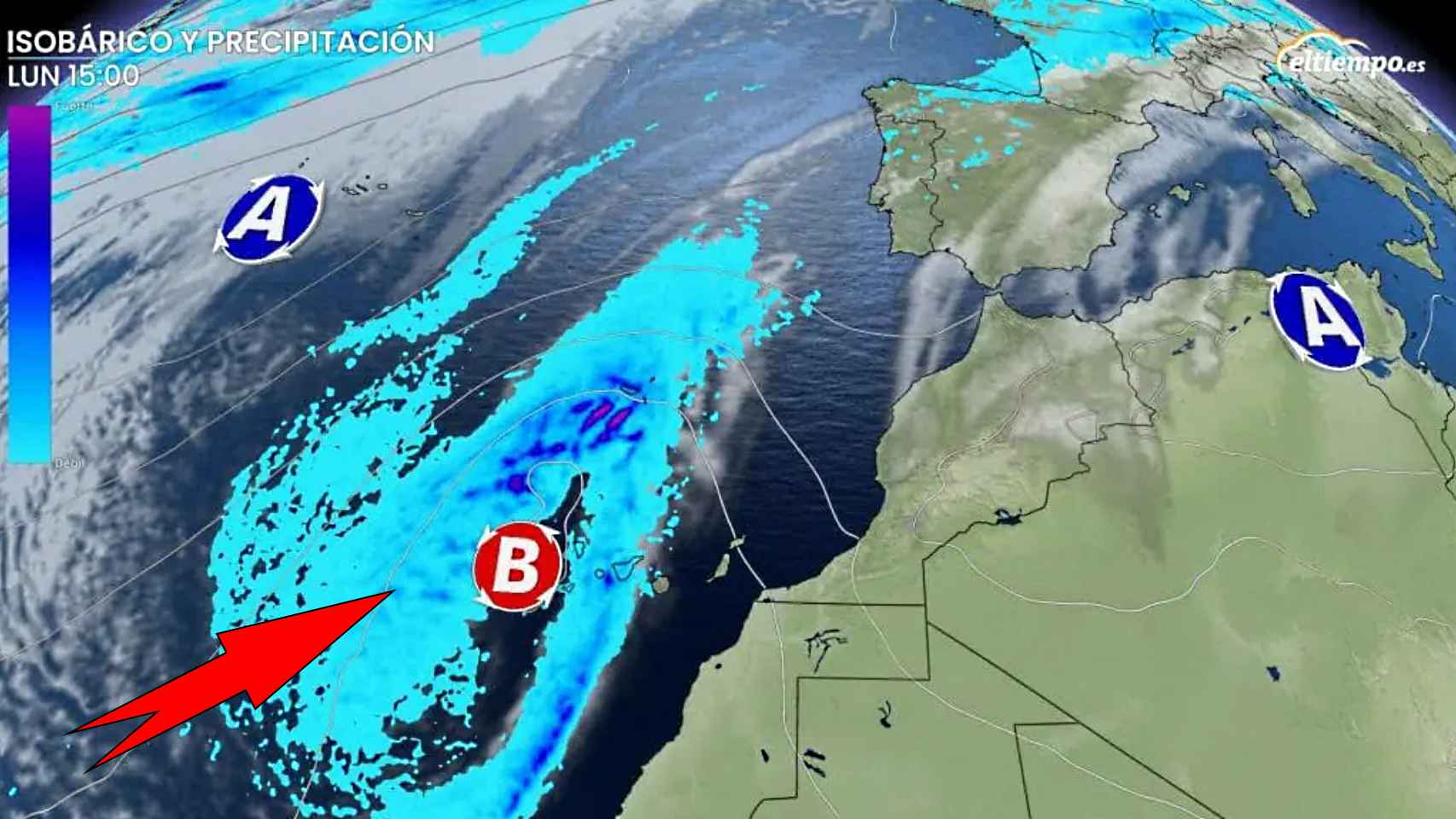 compartir En segundo lugar loco Vuelven las lluvias a España: golpe de frío y alerta de AEMET por una DANA  en el Atlántico