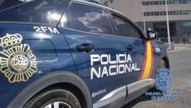 Vehículo de la Policía Nacional.