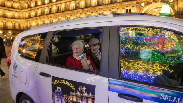 Taxiluz en Salamanca