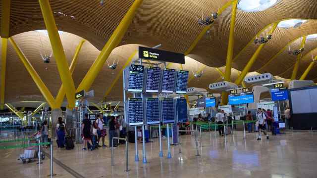 Interior del aeropuerto Adolfo Suárez Madrid-Barajas