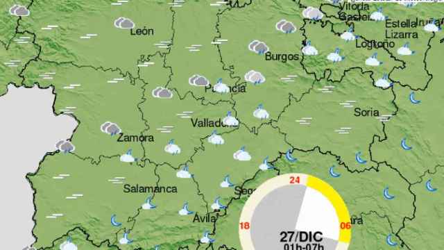 Qué tiempo hará desde hoy y hasta el 3 de enero en Castilla y León
