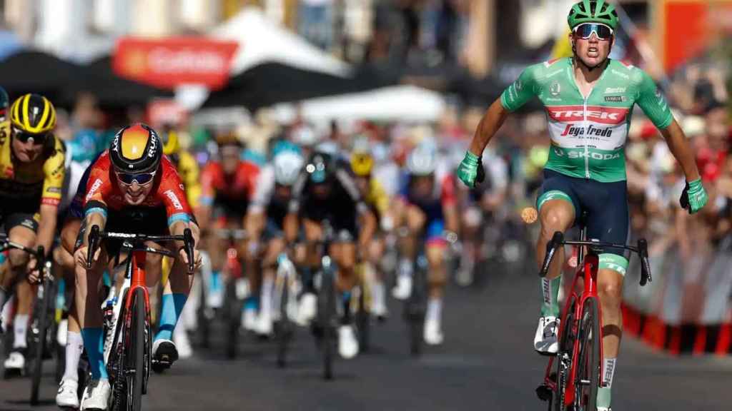 Final de una de las etapas de la Vuelta a España 2022.