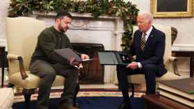 Volodímir Zelenski y Joe Biden, en la simbólica visita del presidente ucraniano a la Casa Blanca.