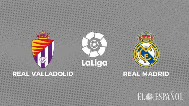 Cartel del Valladolid - Real Madrid de La Liga 2022/2023