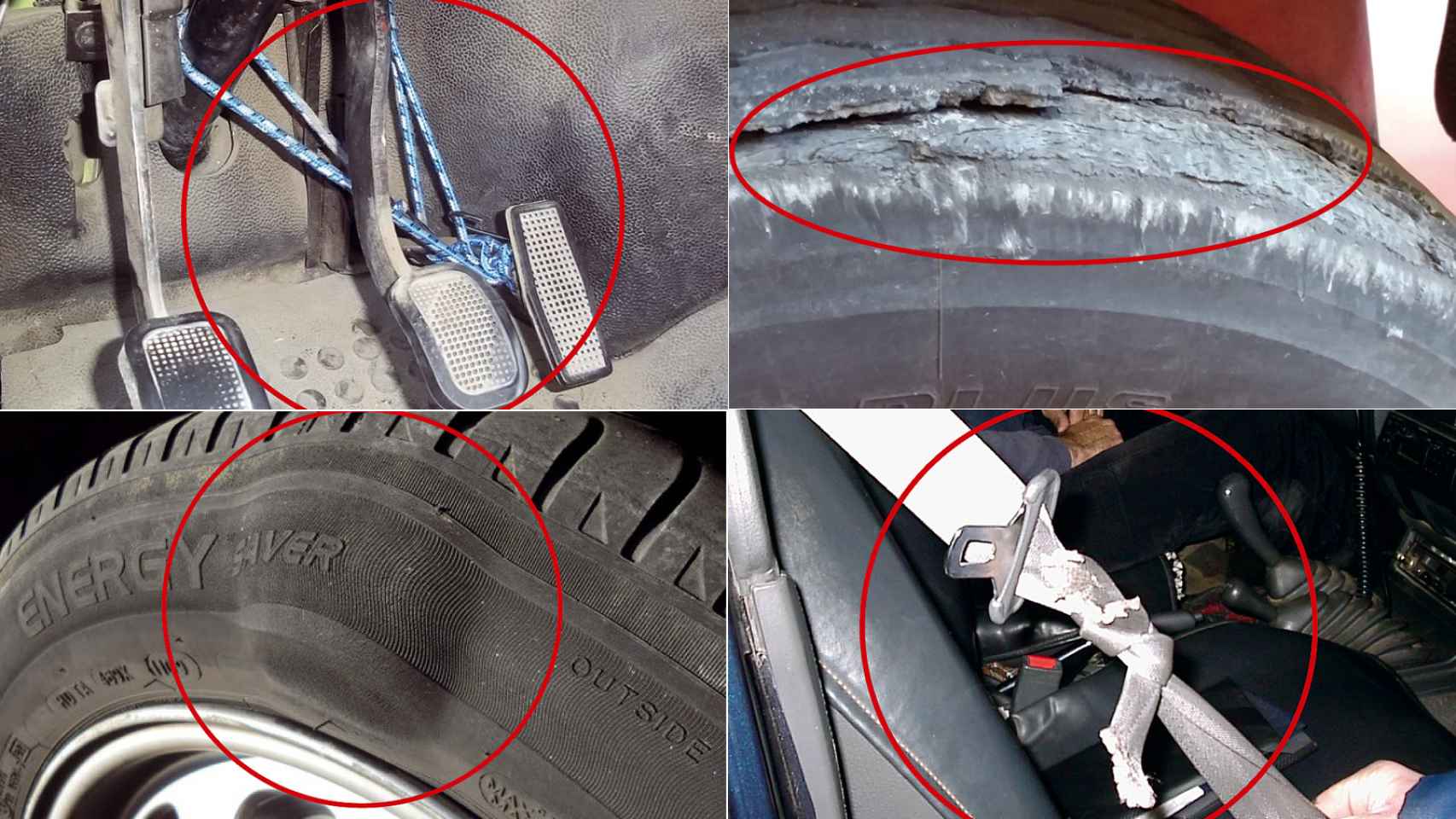 Frenos partidos, airbags quitados: las ‘brutalidades’ encontradas por los inspectores de ITV