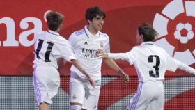 Carlos Sánchez, durante su participación con el Real Madrid en LaLiga Promises