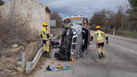 Accidente. Foto: Twitter @cuenca112.