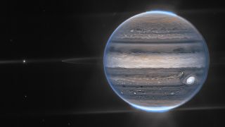 El planeta Júpiter captado por el telescopio espacial James Webb
