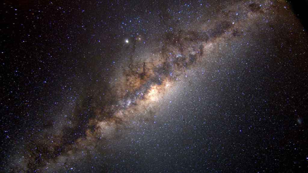 La Vía Láctea. Nuestra galaxia está formada por cientos de miles de millones de estrellas. Imagen: NASA