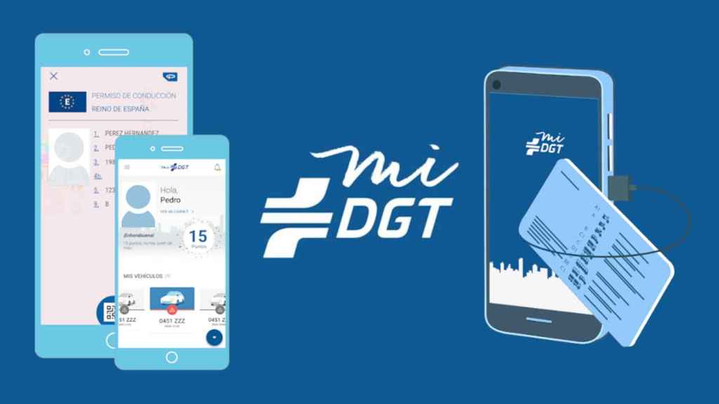 The official application of the DGT, miDGT