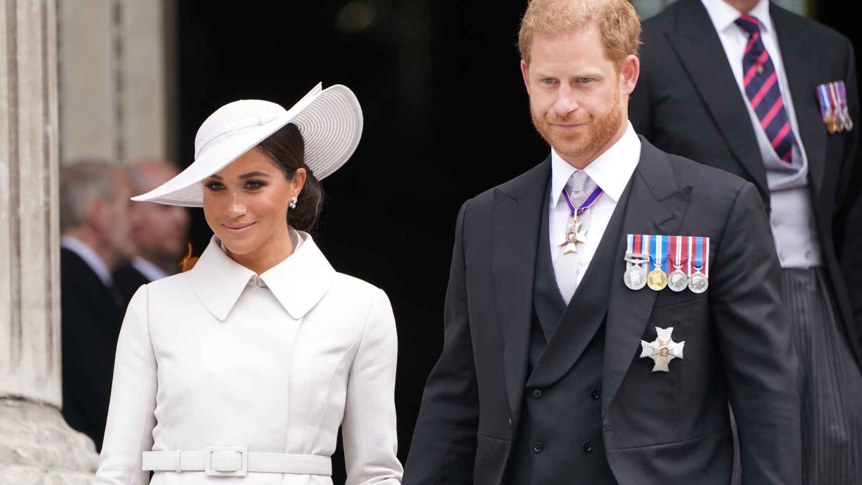 El príncipe Harry y Meghan Markle en Reino Unido.