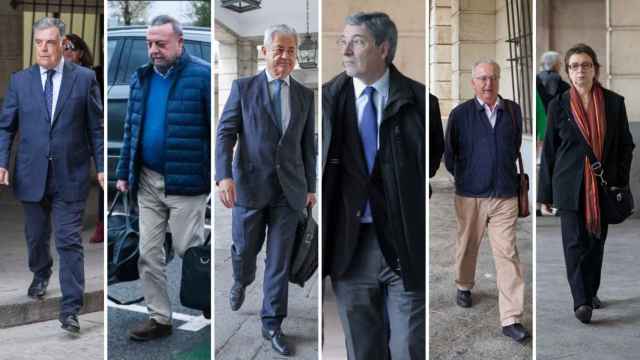 Expolíticos del PSOE andaluz que han entrado en prisión en los últimos días condenados por el caso ERE.