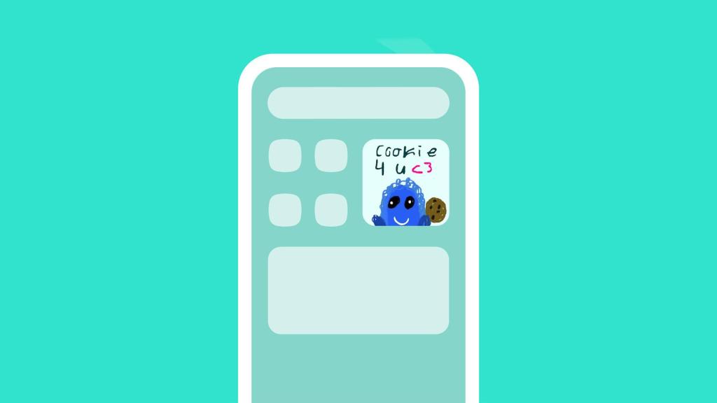 Sincroniza tu widget con tus amigos y déjales mensajes