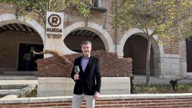 Carlos Yllera, presidente de la DO Rueda, a la entrada del Consejo Regulador