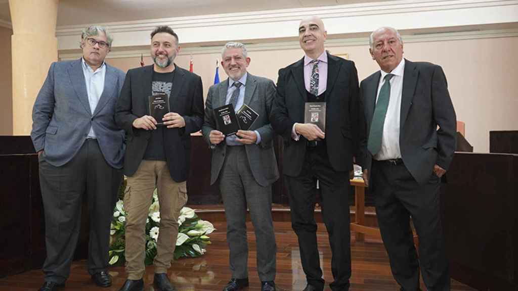 Entrega de los premios de poseía de la Diputación de Segovia en una edición anterior.
