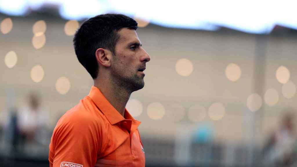 Djokovic, durante el torneo de Adelaida
