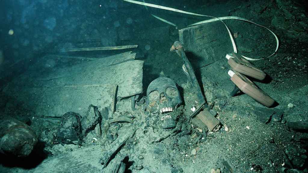 Excavaciones arqueológicas en el pecio del 'Kronan'. Foto: Lars Einarsson