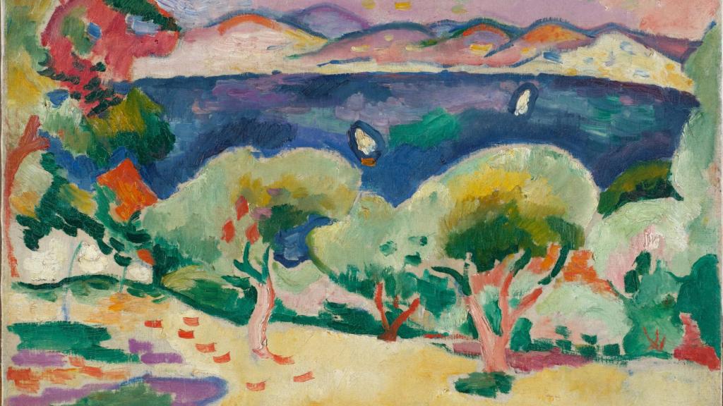 George Bracque: 'O Golfo de Lecques', 1907. Centro Pompidou.  Paris