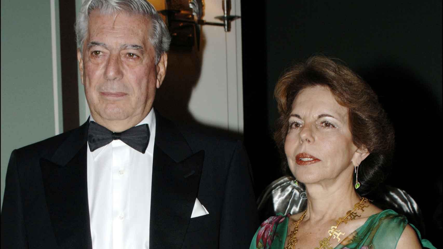 Mario Vargas Llosa y Patricia, en una imagen de archivo.
