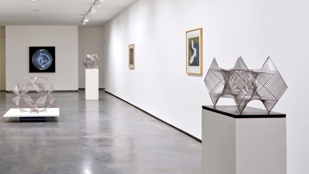 Vista da exposição Ángel Duarte no Museu Helga de Alvear