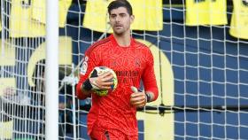 Thibaut Courtois, ante el Villarreal en La Cerámica