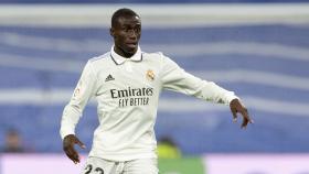 Ferland Mendy, en un partido del Real Madrid de la temporada 2022/2023