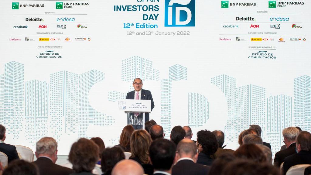 Berceruelo durante la anterior edición del Spain Investor Day.