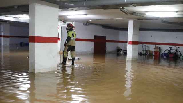 Garaje inundado