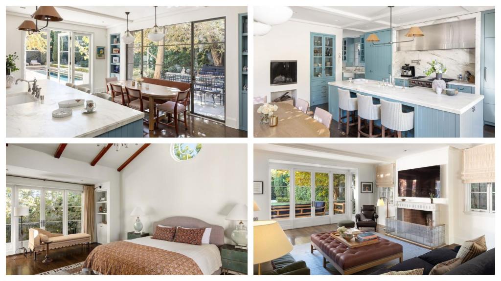 Diferentes estancias de la vivienda de Alexandra Daddario.