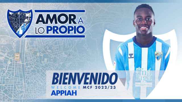 Arvin Appiah, segundo fichaje del Málaga CF en el mercado de invierno