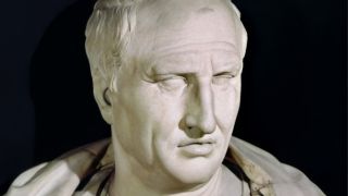 Un busto de Cicerón expuesto en los Museos Capitolinos.