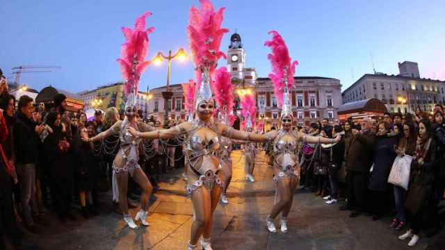 El carnaval de Madrid, en 2021.
