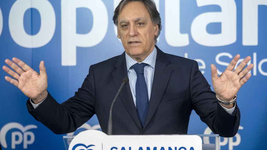 Carlos Garcia Carbayo, candidato del PP a la Alcaldía de Salamanca