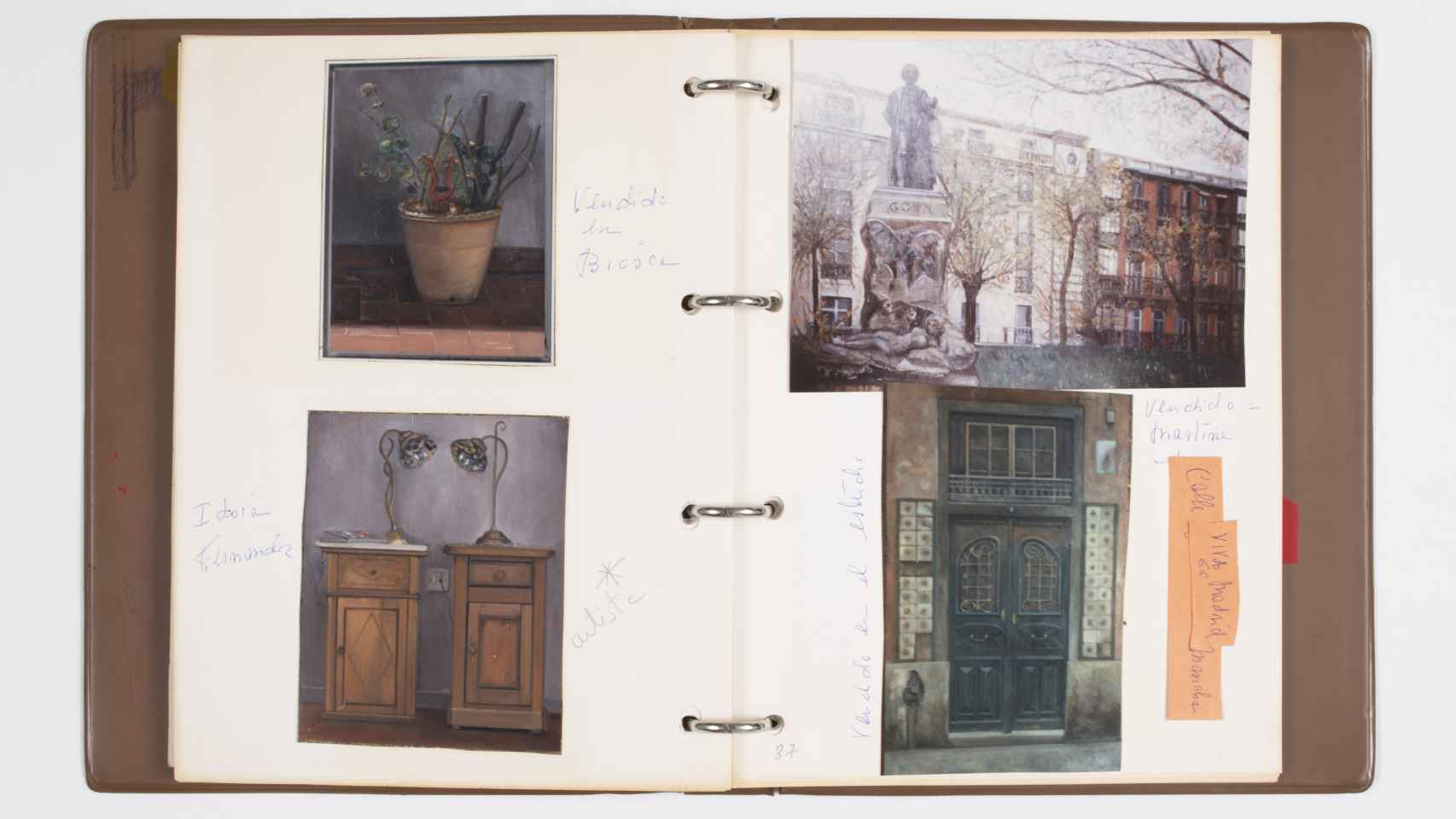 Cuaderno de registro de Amalia Avia (1984-1992)