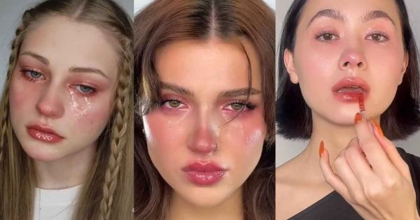  Crying Makeup'  te contamos todo sobre la última tendencia viral de Tik Tok