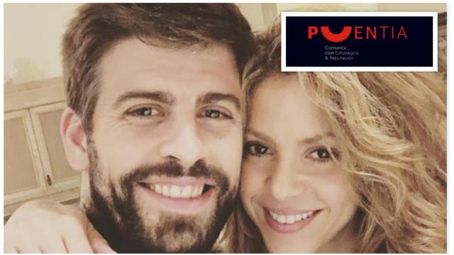 Shakira y Piqué en una foto cuando eran pareja