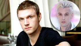 Nick Carter y su hermano Aaron en un montaje de JALEOS.