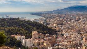 Vistas de Málaga.