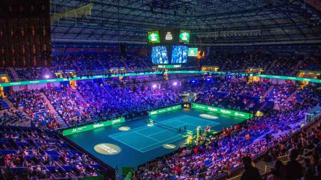 Vista de la pasada edición de la Copa Davis de Tenis en Málaga.