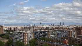 Vista panorámica de la ciudad de Madrid.
